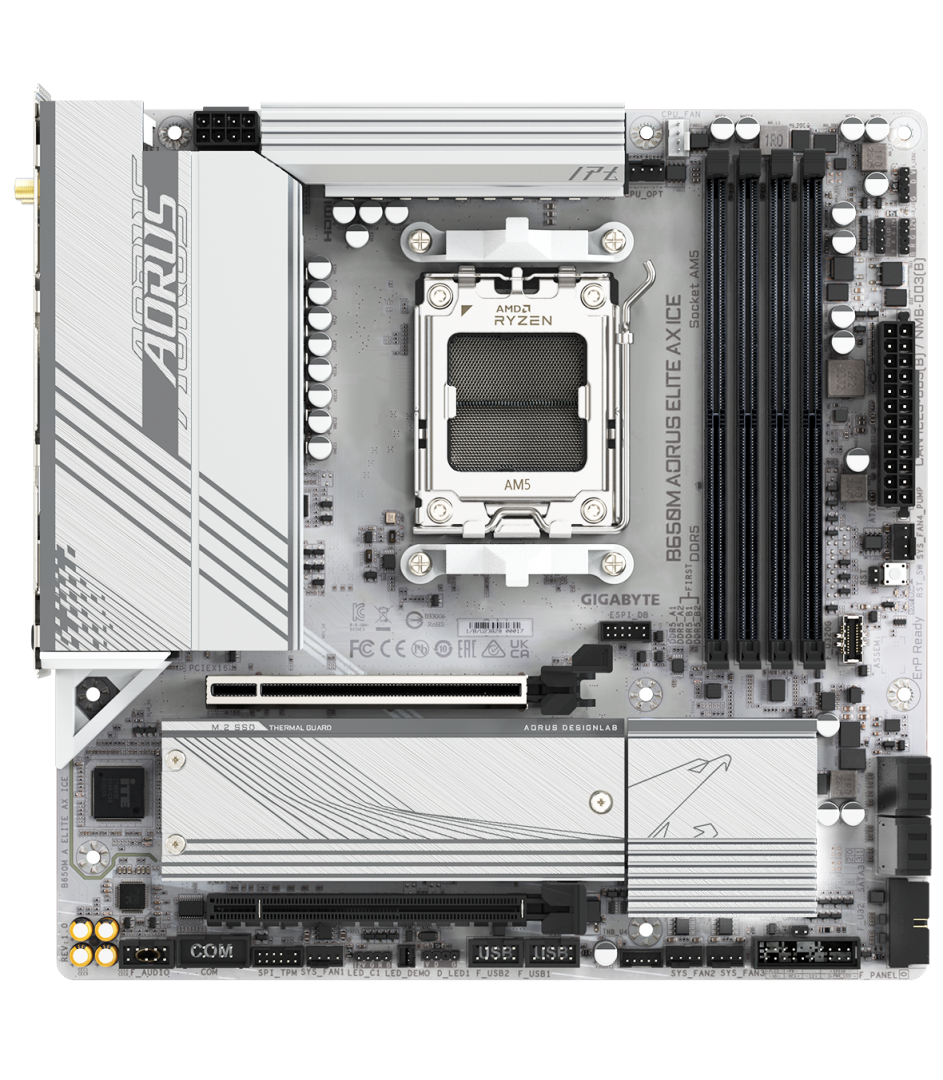 PLACI de BAZA Gigabyte MB Gigabyte B650M AORUS ELITE AX ICE 