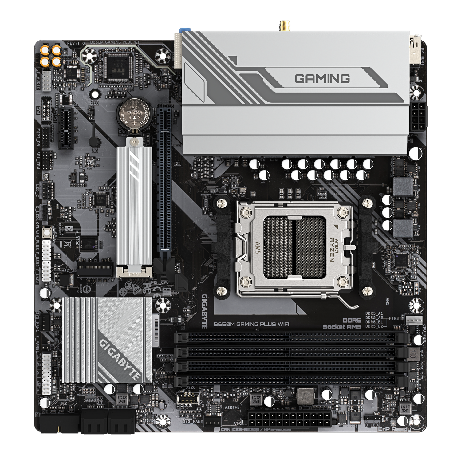 Placa de baza GIGABYTE B650M GAMING PLUS WF "B650M GAMING PLUS WF"