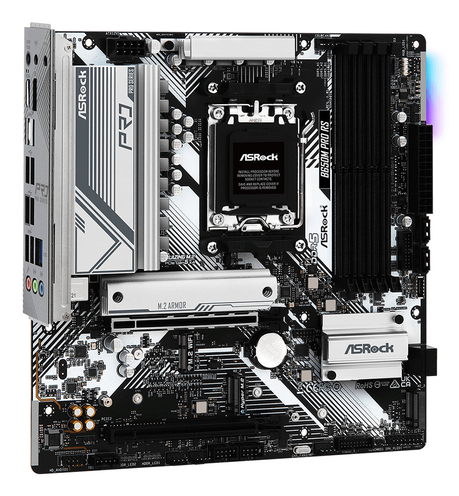 Placa de baza ASROCK B650M PRO RS AM5 mATX 4x DDR5 2.5G LAN "B650M PRO RS"