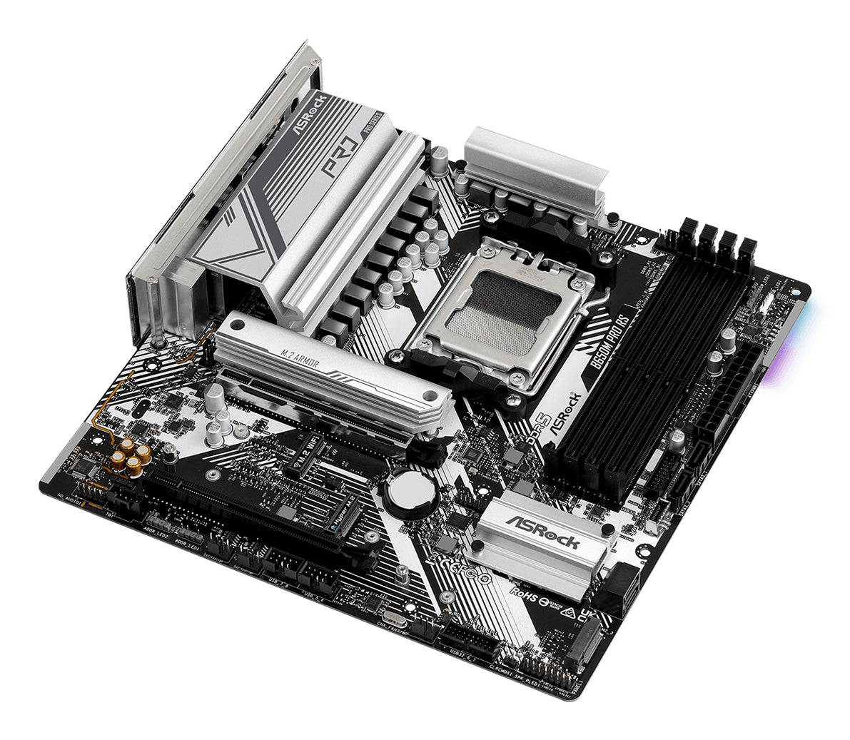 Placa de baza ASROCK B650M PRO RS AM5 mATX 4x DDR5 2.5G LAN "B650M PRO RS"