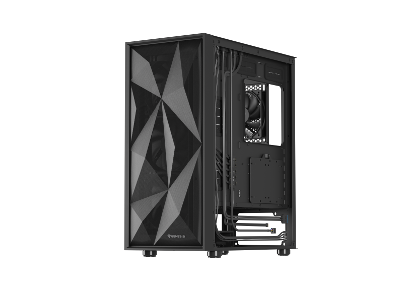 Carcasa GENESIS DIAXID 605F MID TOWER BL