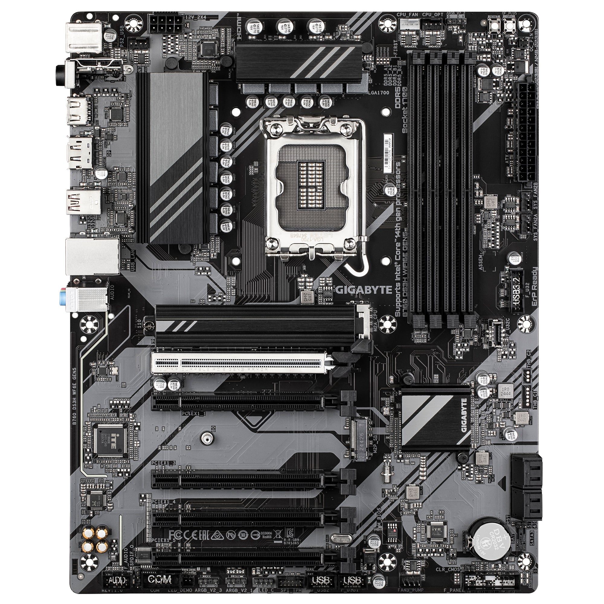 Placa de baza GIGABYTE B760 DS3H WF6E GEN5 "B760 DS3H WF6E GEN5"