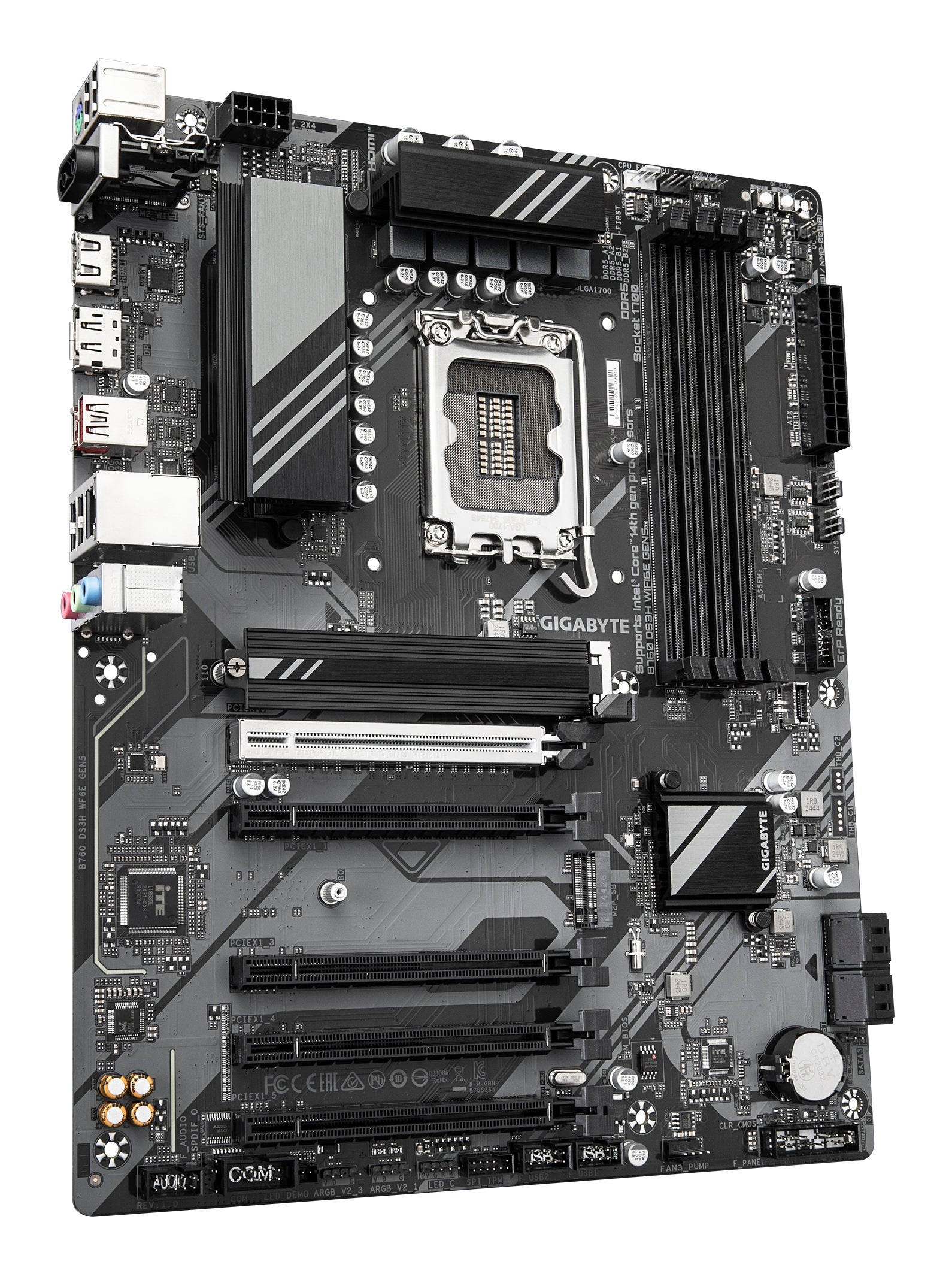 Placa de baza GIGABYTE B760 DS3H WF6E GEN5 "B760 DS3H WF6E GEN5"