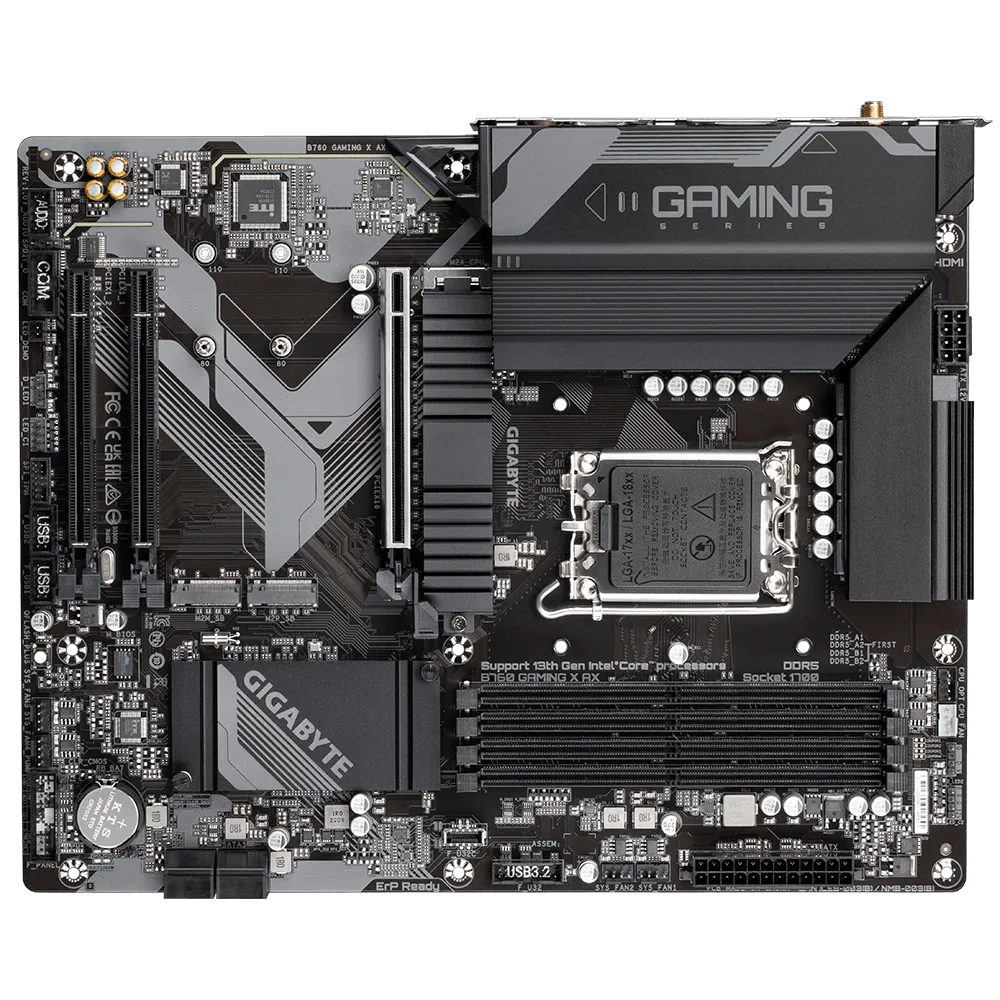 Placă de bază Gigabyte B760 GAMING X AX LGA1700 