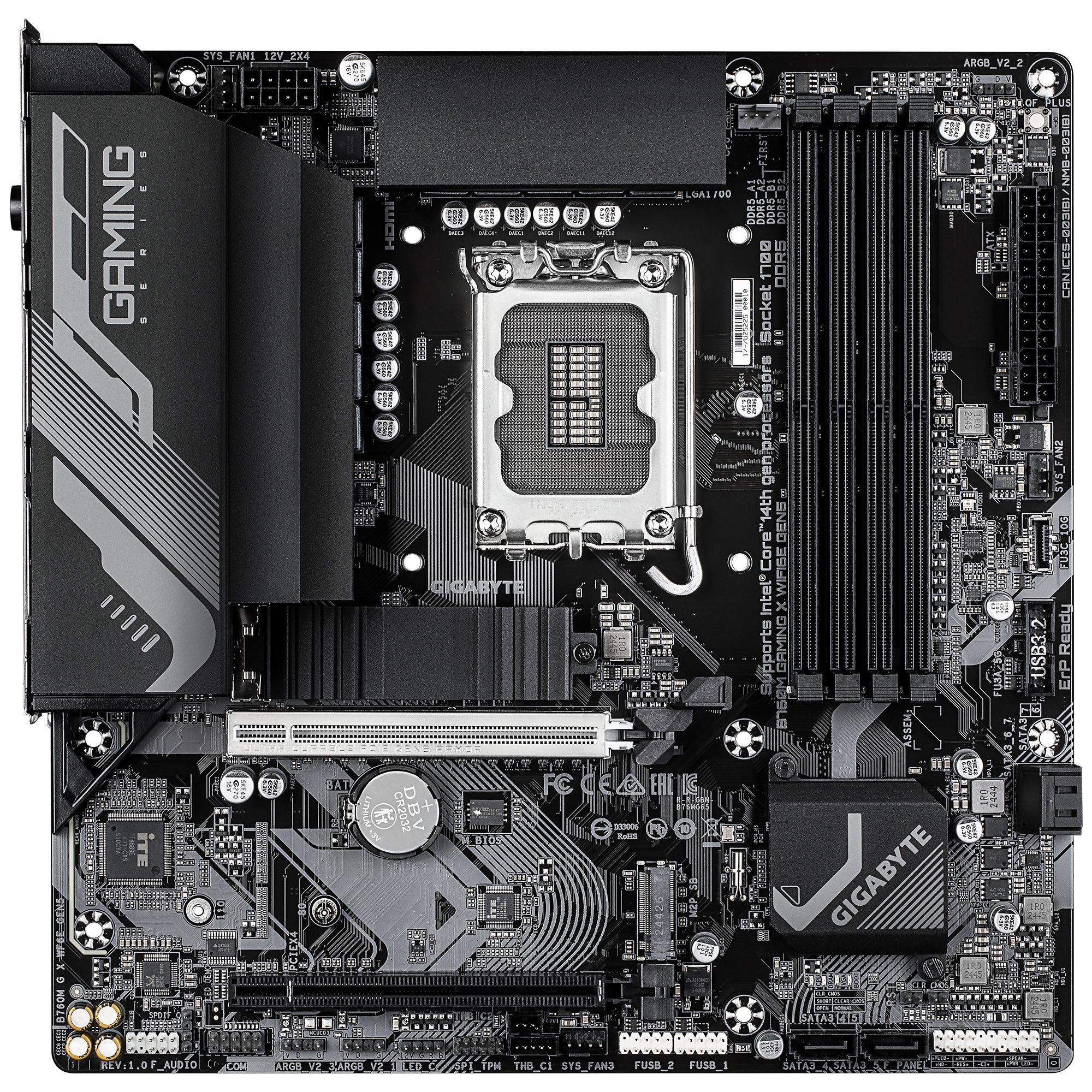 B760M GAMING X WIFI6E GEN5 "B760M G X WF6E GEN5"