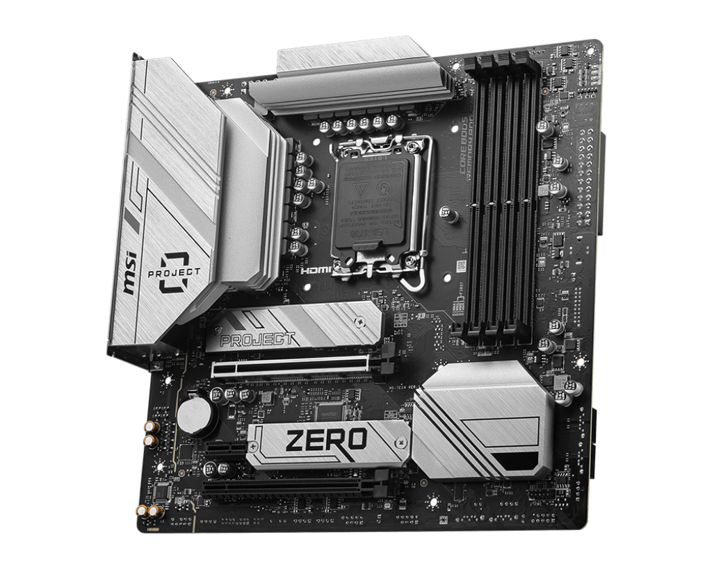 Placa de baza MSI B760M PROJECT ZERO "B760M PROJECT ZERO"