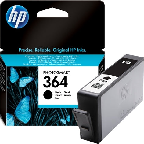 Cartus Cerneala Original HP Black, nr.364, pentru DJ3070|3250|OJ5510|5514|5515|6510|7510, , , "CB316EE"