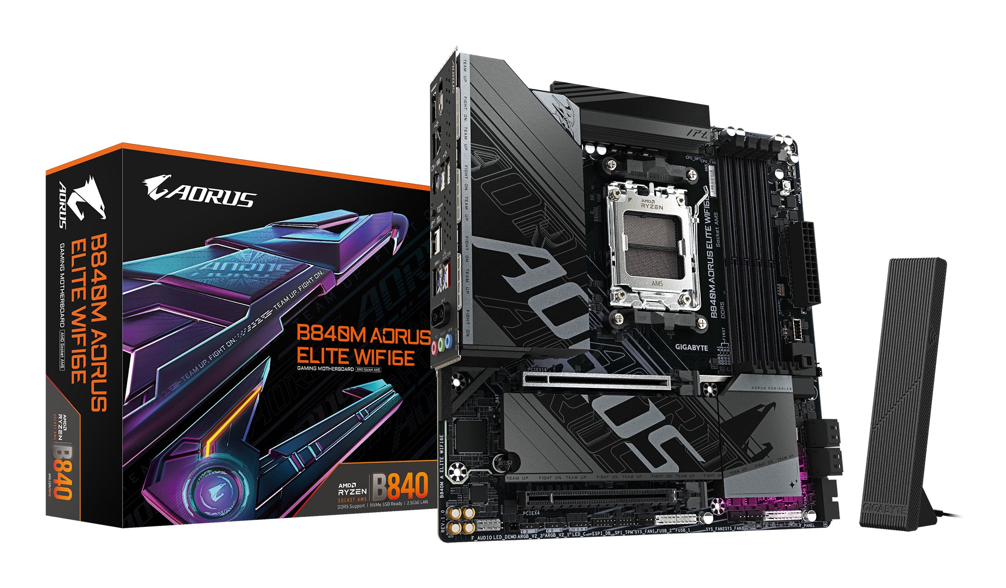 MB GIGABYTE B840M AORUS ELITE WIFI6E AM5 "B840M A ELITE WIFI6E"