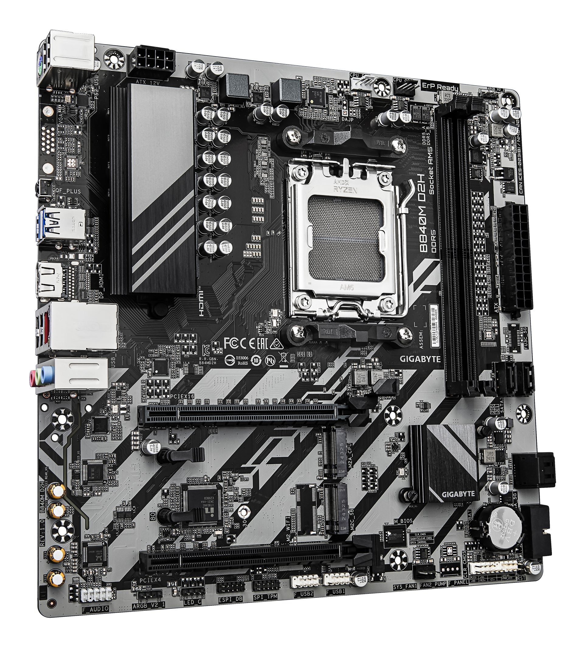 MB GIGABYTE B840M D2H AM5 "B840M D2H"