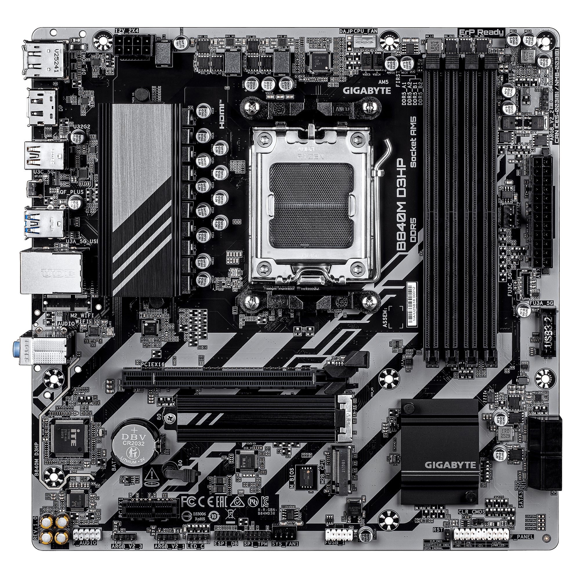 GIGABYTE B840M D3HP motherboard "B840M D3HP"