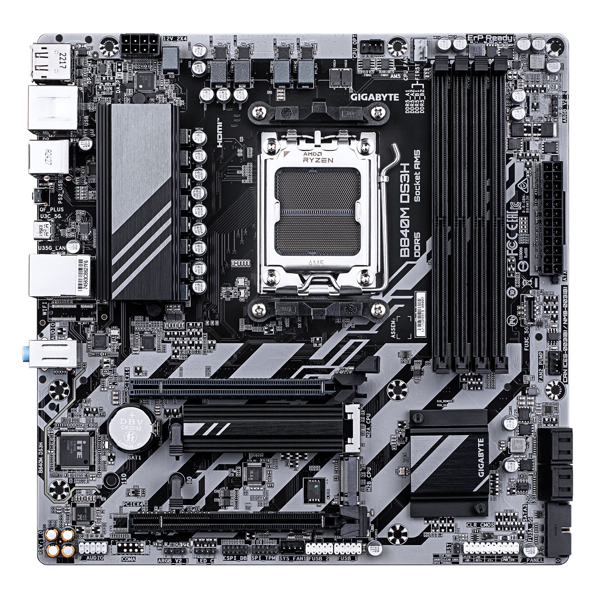 MB GIGABYTE B840M DS3H AM5 "B840M DS3H"