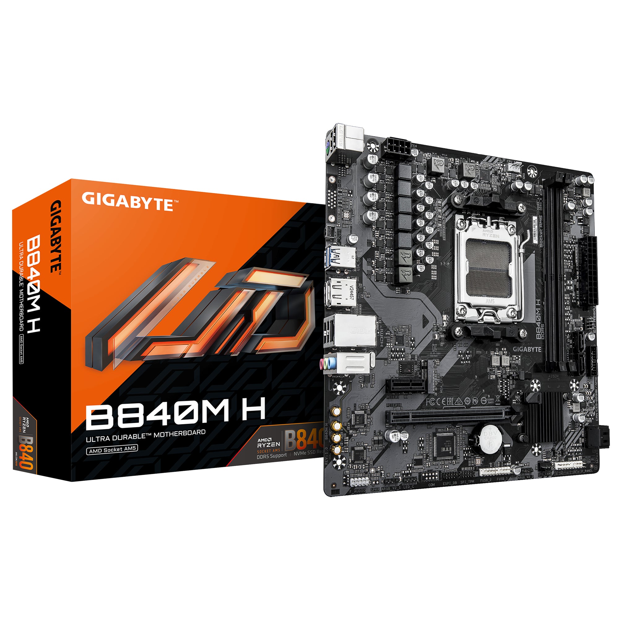 MB AMD B840 SAM5 MATX/B840M H GIGABYTE "B840M H"
