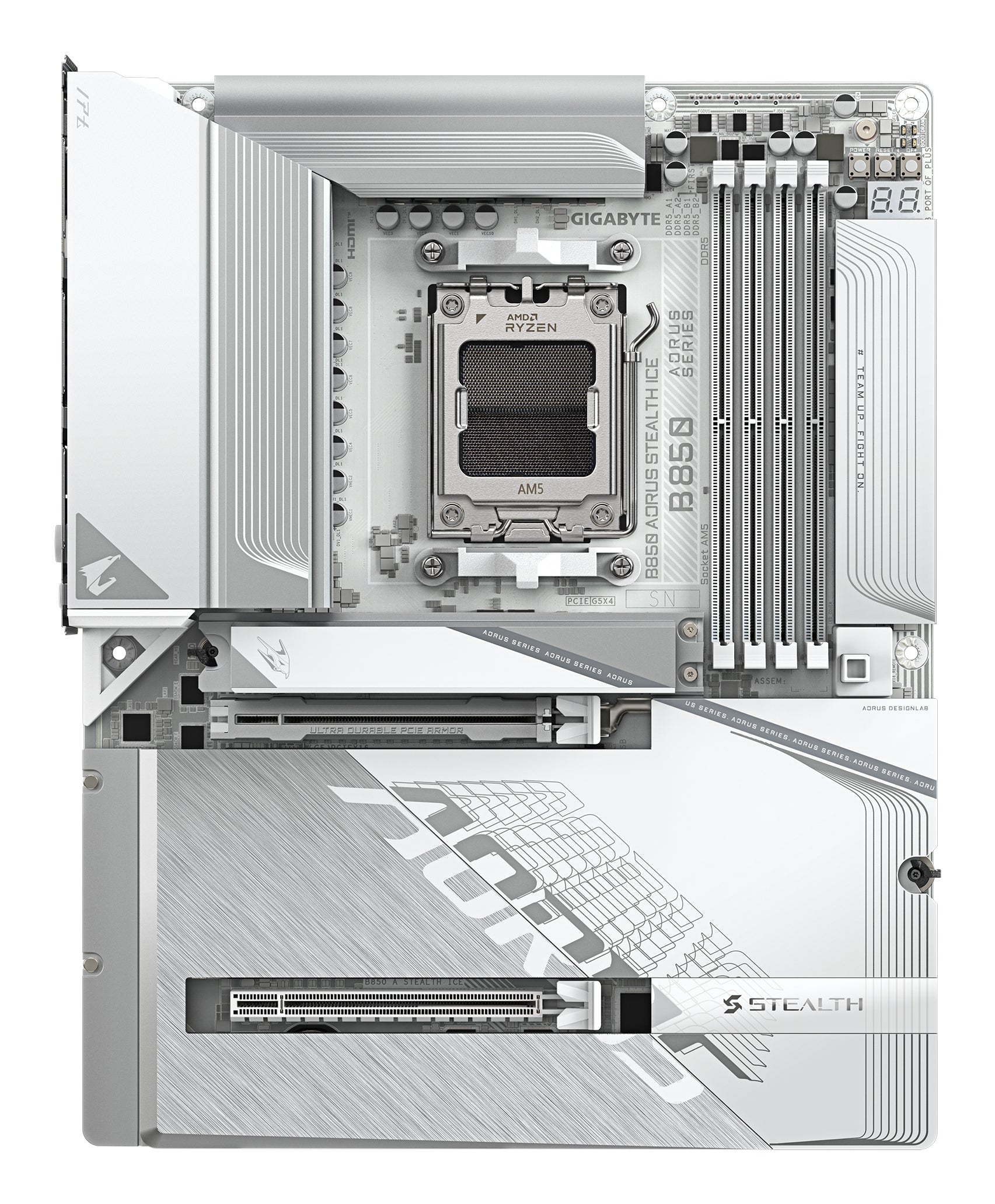 MB Gigabyte B850E AORUS STEALTH ICE AM5 "B850 A STEALTH ICE"
