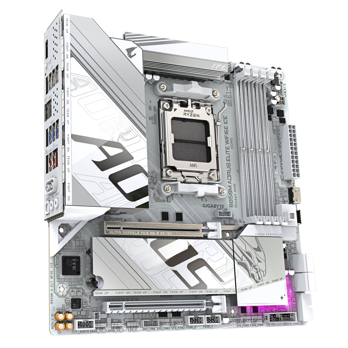 B850M AORUS ELITE WIFI6E ICE 