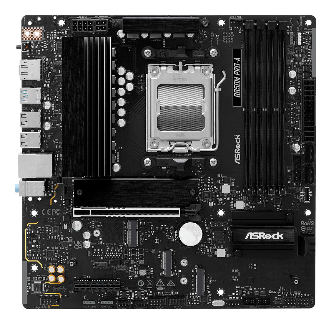 Placa de Baza Asrock AMD AM5 B850/4DDR5 "B850M PRO-A"