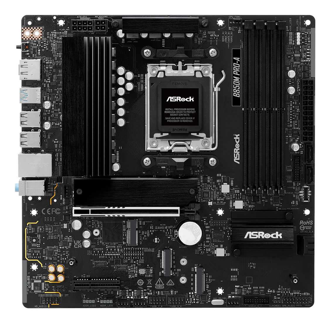 Placa de Baza Asrock AMD AM5 B850/4DDR5 "B850M PRO-A"