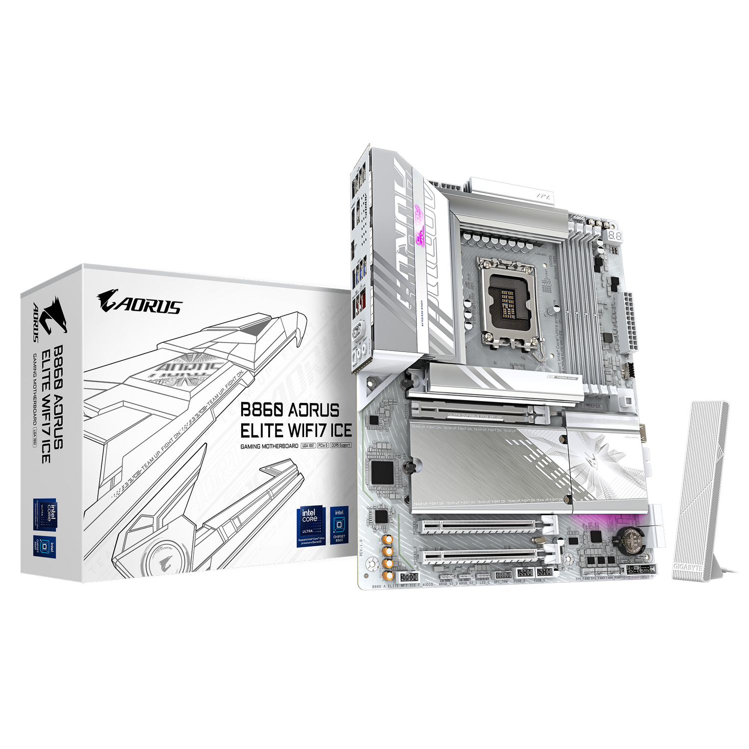 Placa de baza GIGABYTE B860 A ELITE WF7 ICE "B860 A ELITE WF7 ICE"