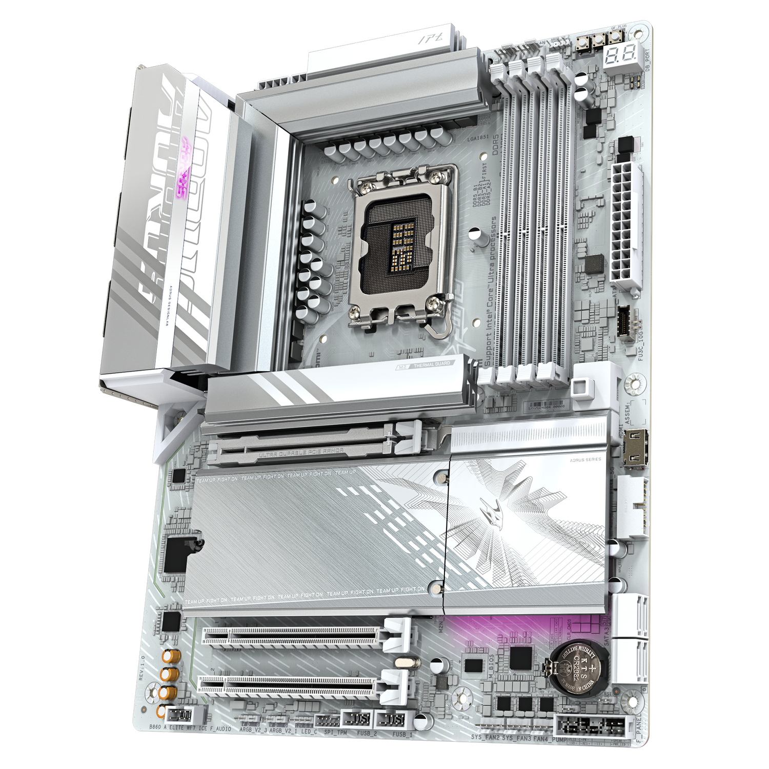 Placa de baza GIGABYTE B860 A ELITE WF7 ICE "B860 A ELITE WF7 ICE"