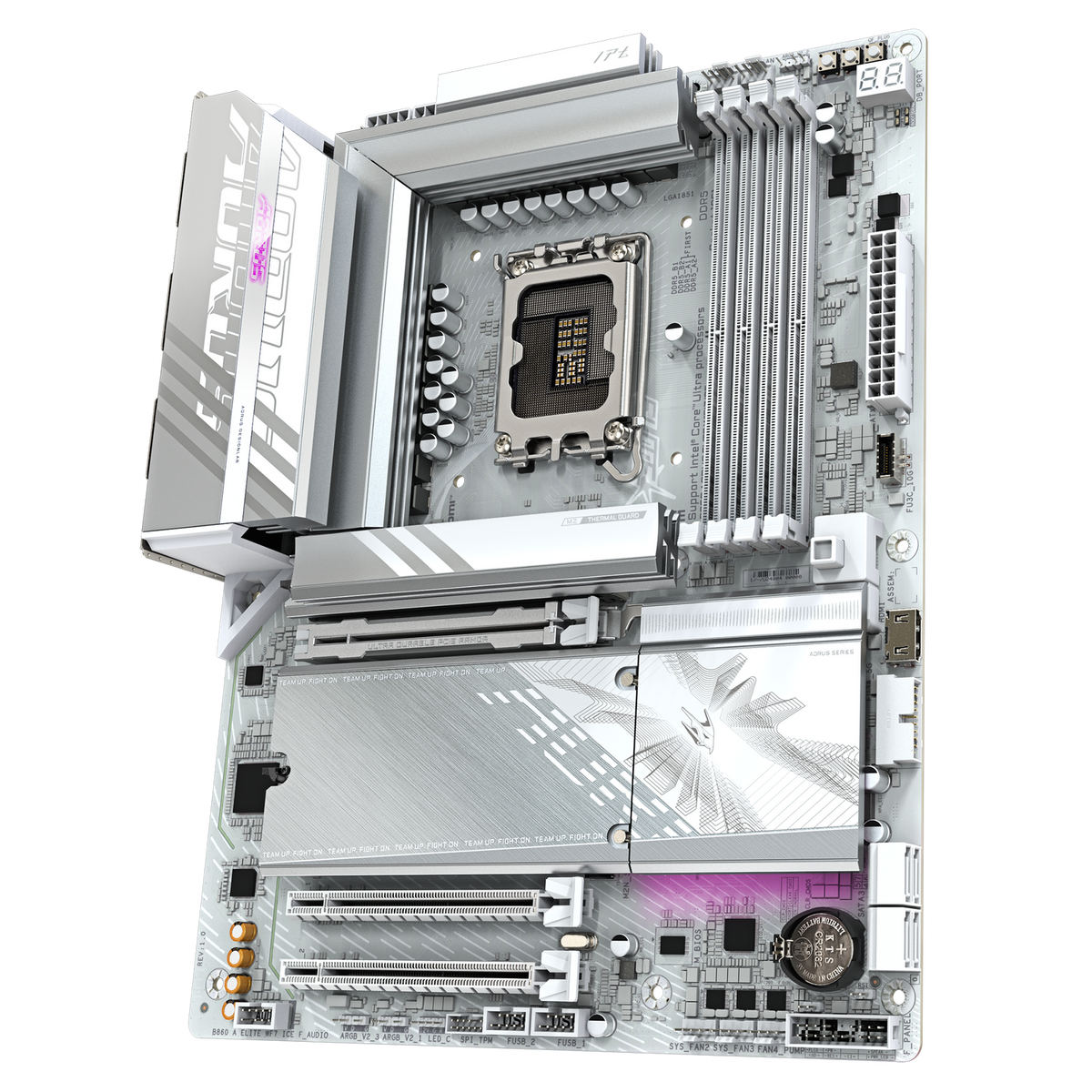 Placa de baza Gigabyte B860 A ELITE WF7 ICE 