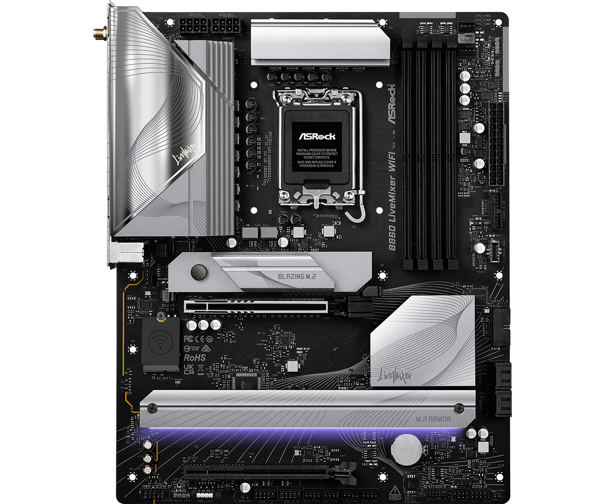 MB Asrock B860 LIVEMIXER WIFI AM5 