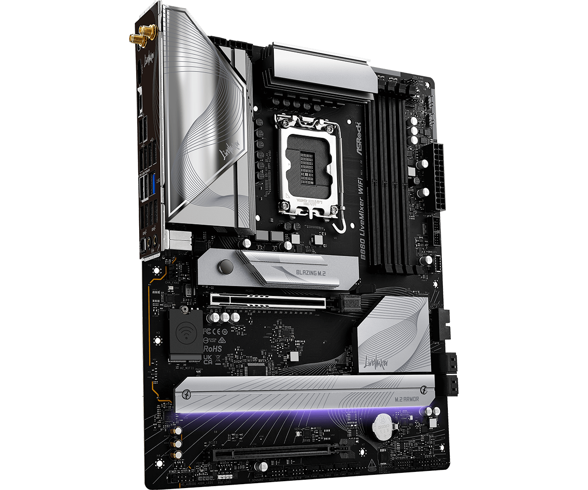 MB Asrock B860 LIVEMIXER WIFI AM5 