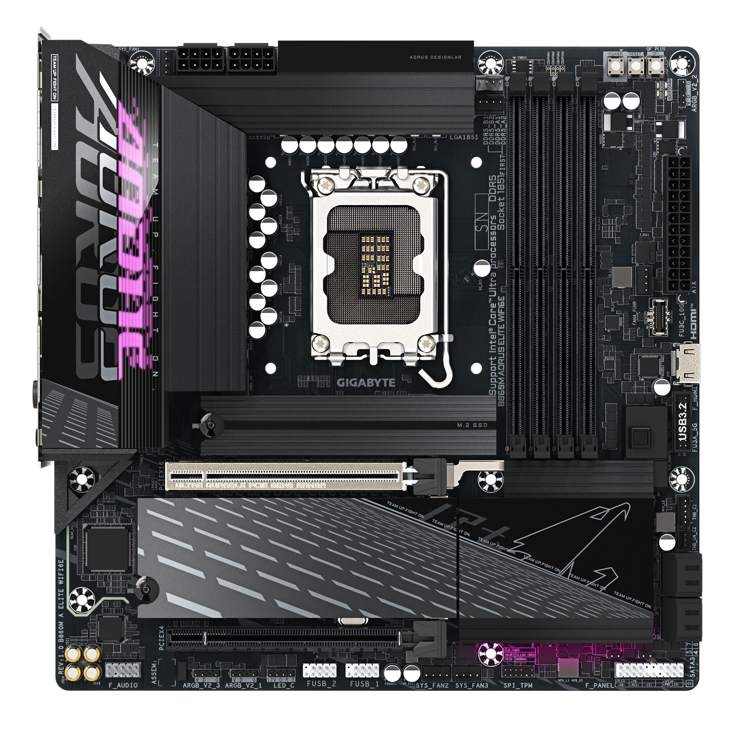 Placa de baza GIGABYTE B860M A ELITE WIFI6E "B860M A ELITE WIFI6E"