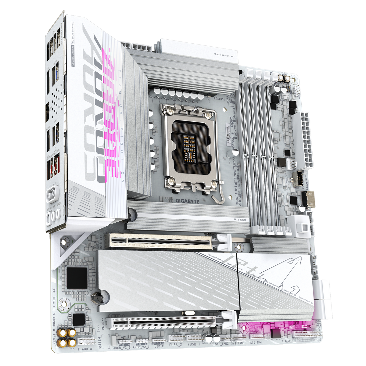 Placa de baza Gigabyte B860M A ELT WF6E ICE 