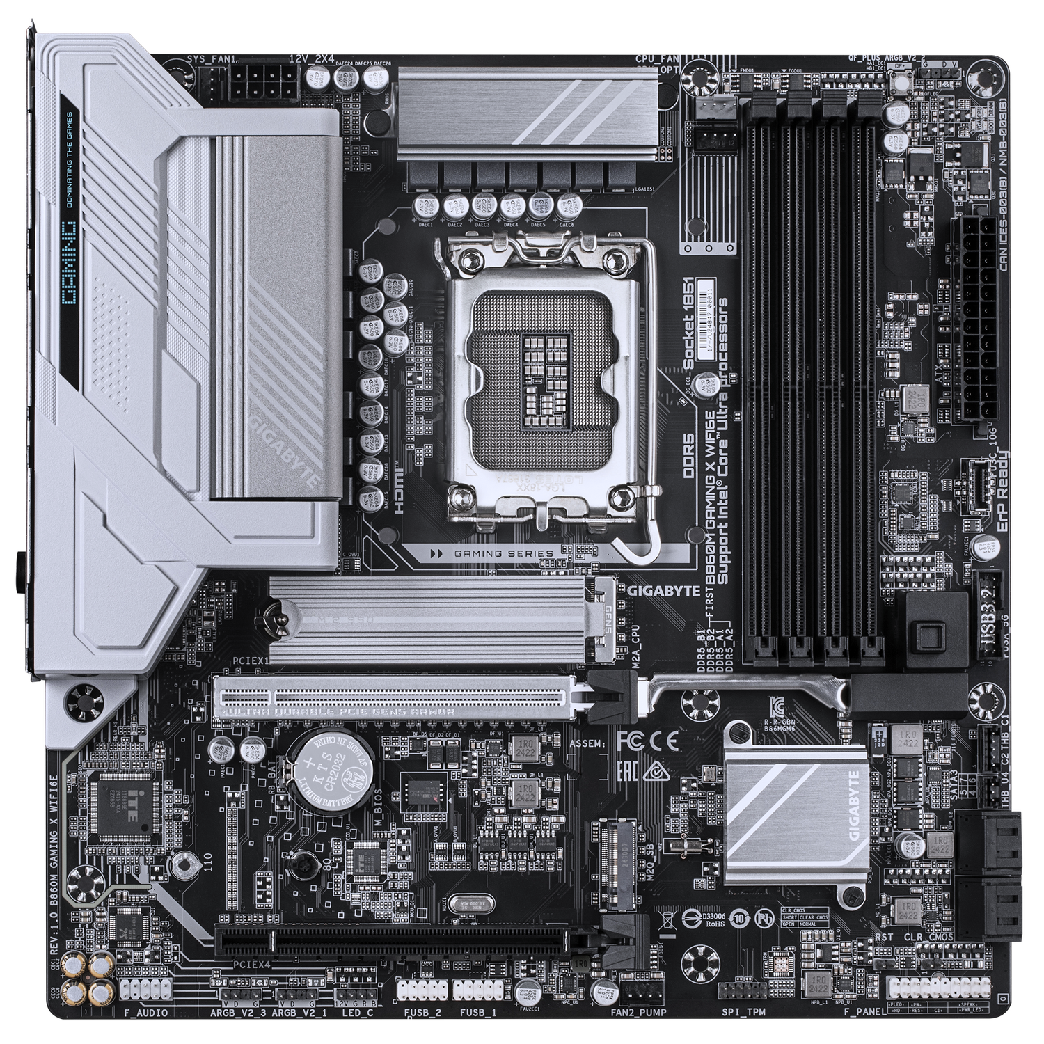Placa de baza GIGABYTE B860M GAMING X WIFI6E "B860M GAMING X WIFI6E"