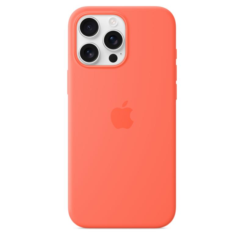 iPHONE Case 16 Pro Max Silicone Og (iPhone 16 Pro Max Silicone Case with MagSafe - Tangerine)