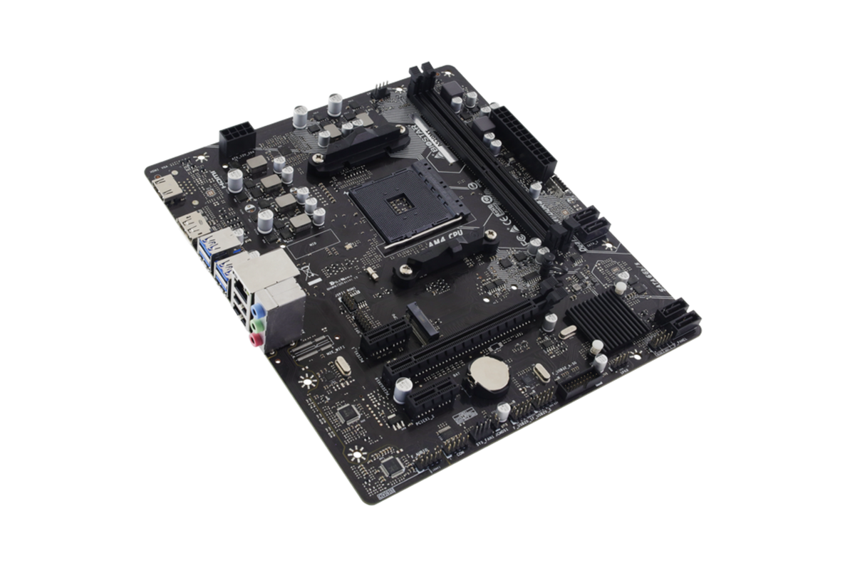 BIOSTAR Placa de baza A520MT - (A520,AM4,mATX,DDR4) 