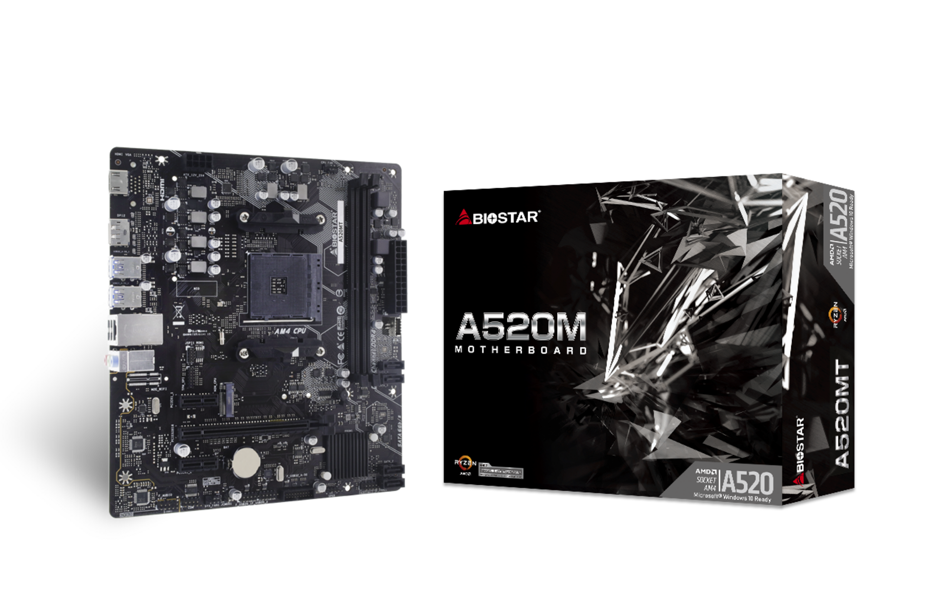 Placa de baza A520MT - (A520,AM4,mATX,DDR4) "A520MT"