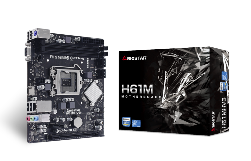 Placa de baza H61MHV3 Intel® H61 LGA 1155 (Socket H2) micro ATX "H61MHV3"