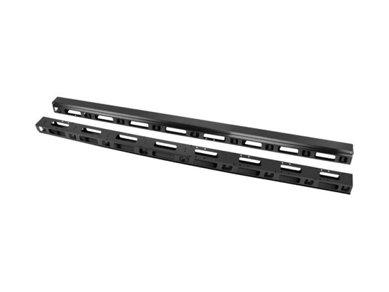 RESIGILAT | Poliță fixă 19", inaltime ICT 42 U, material otel 2 bucati , negru LANBERG