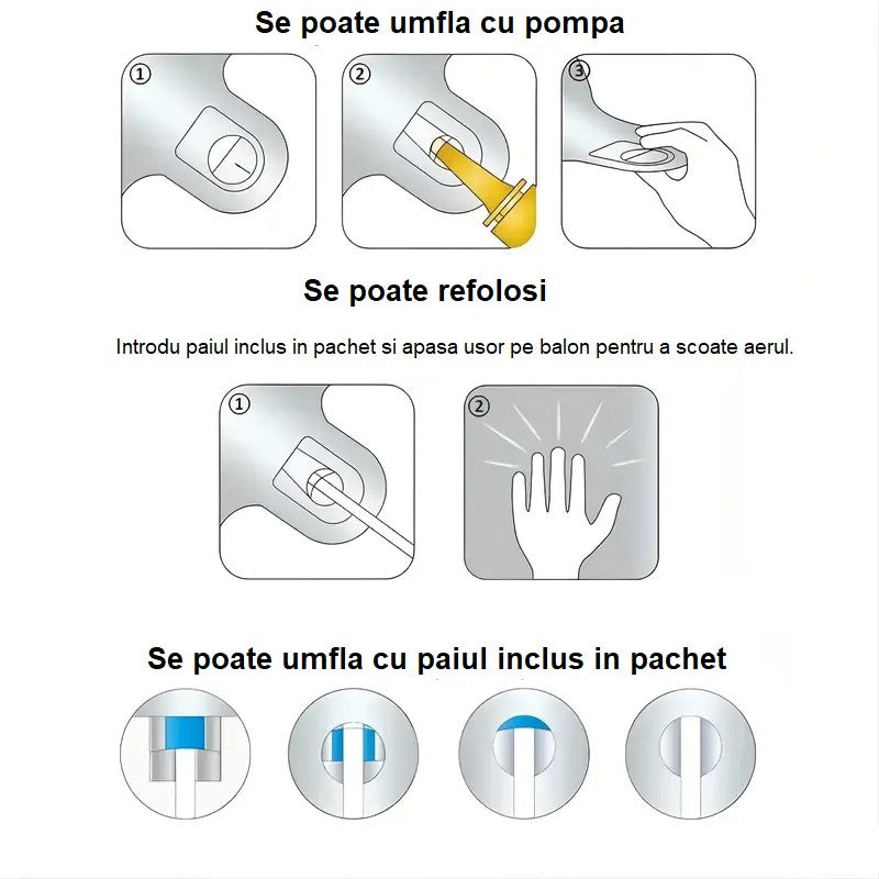 Balon din Folie, Cifra 1, 81 cm, Pentru Aer sau Heliu, Argintiu