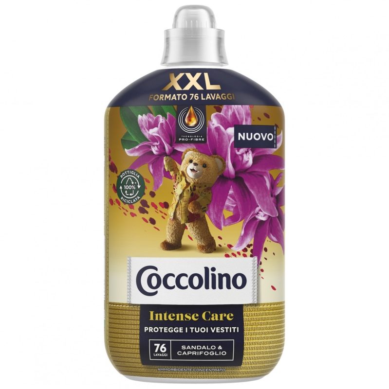 Balsam pentru Rufe, Coccolino, 1.75 L Sandalo Caprifoglio 76 spalari