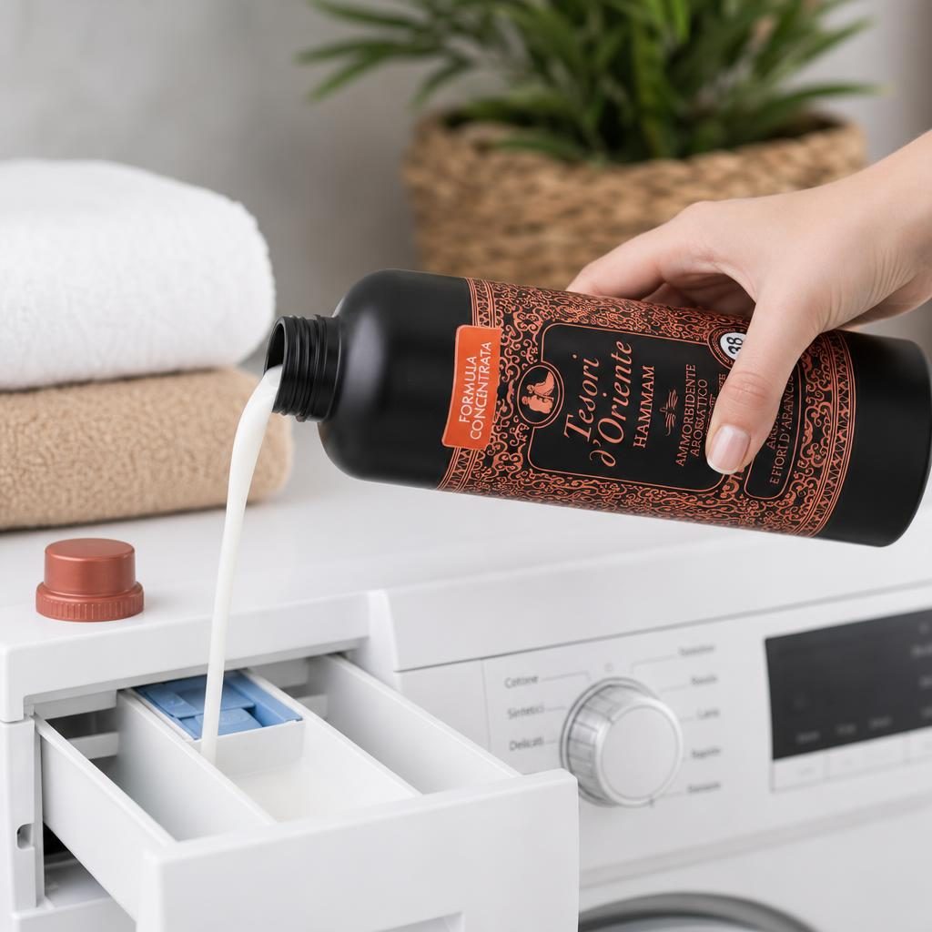 Balsam pentru Rufe, Tesori D'oriente, 760 ml, Hammam 38 spalari