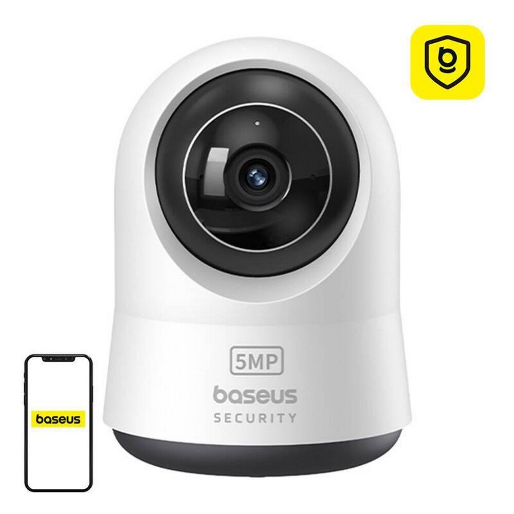 Cameră IP Interior Baseus Security P1 Pro, 3K, 5MP 2880 x 1620, unghi pana la 360 grade, wireless, slot SD card, 