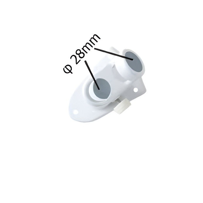 Baza pentru Suport de Steag, 2.8 cm, Alba