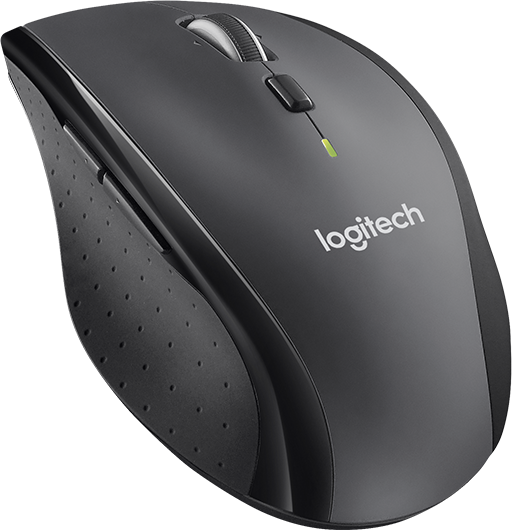 MOUSE LOGITECH, "M705 Marathon", PC sau NB, wireless, 2.4GHz, optic, 1000 dpi, butoane/scroll 6/1, Unifying Receiver, negru, "910-001949"