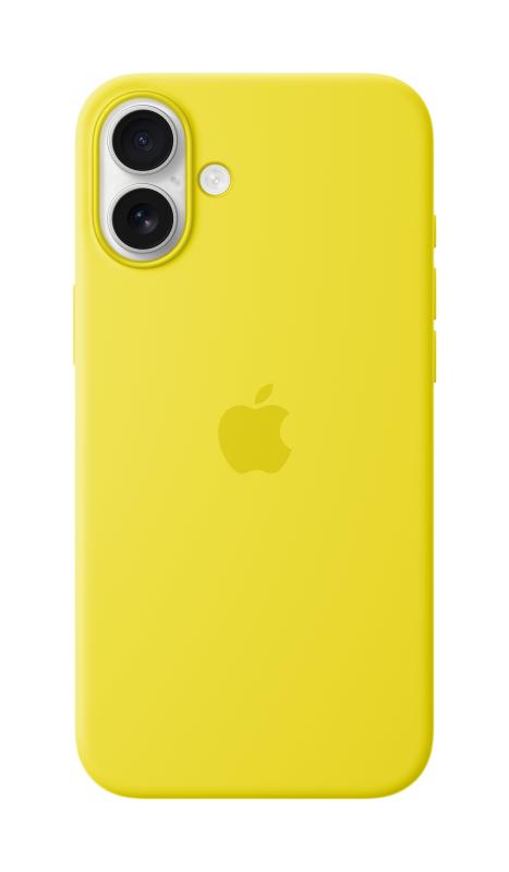 iPHONE Case 16 Plus Silicone Yw (iPhone 16 Plus Silicone Case with MagSafe - Star Fruit)