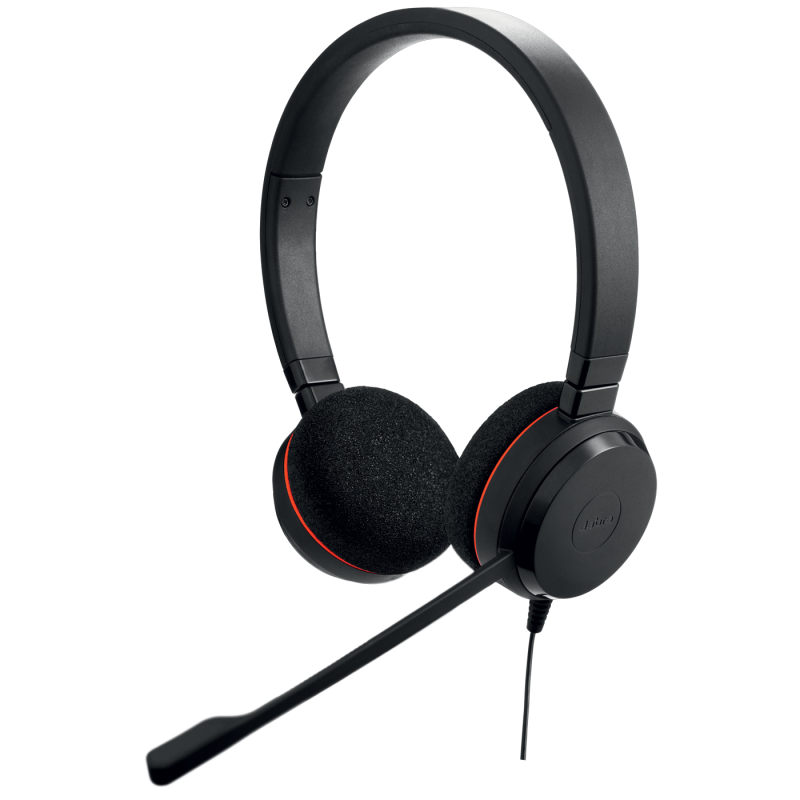 Jabra Evolve 20 Ms Stereo, headset (Casti Head-band Jabra Evolve 20 Ms Stereo)