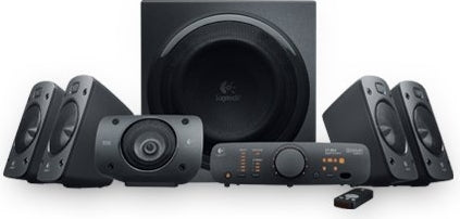 BOXE LOGITECH 5.1, RMS: 500W (4 x 67W, 1 x 165W, 1 x 67W), telecomanda wireless, black, "Z906" "980-000468"