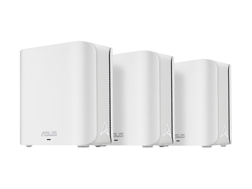 Router Mesh Asus Zen WiFi BD4 Dual-band WiFi 7BE3600, 850m, Dual 2.5G Ports "BD4(W-3-PK)"