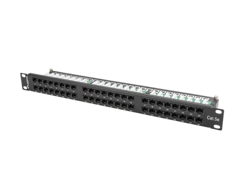 Lanberg Patch panel 48 porturi 1U Cat.5e UTP ng