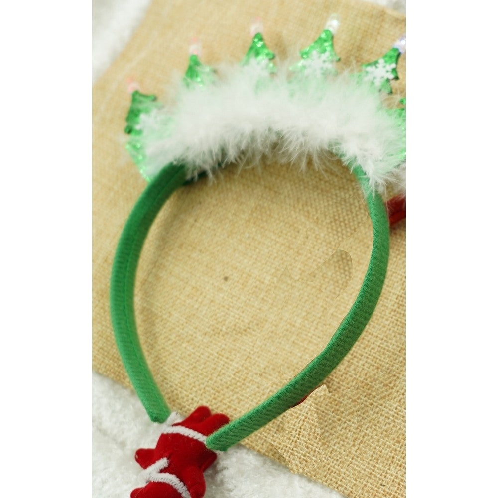 Bentita/cerc de Craciun, culoare verde, marime standard