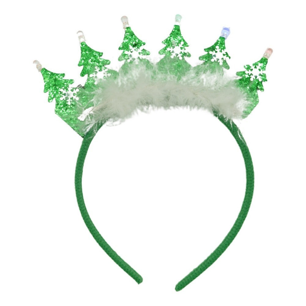 Bentita/cerc de Craciun, culoare verde, marime standard