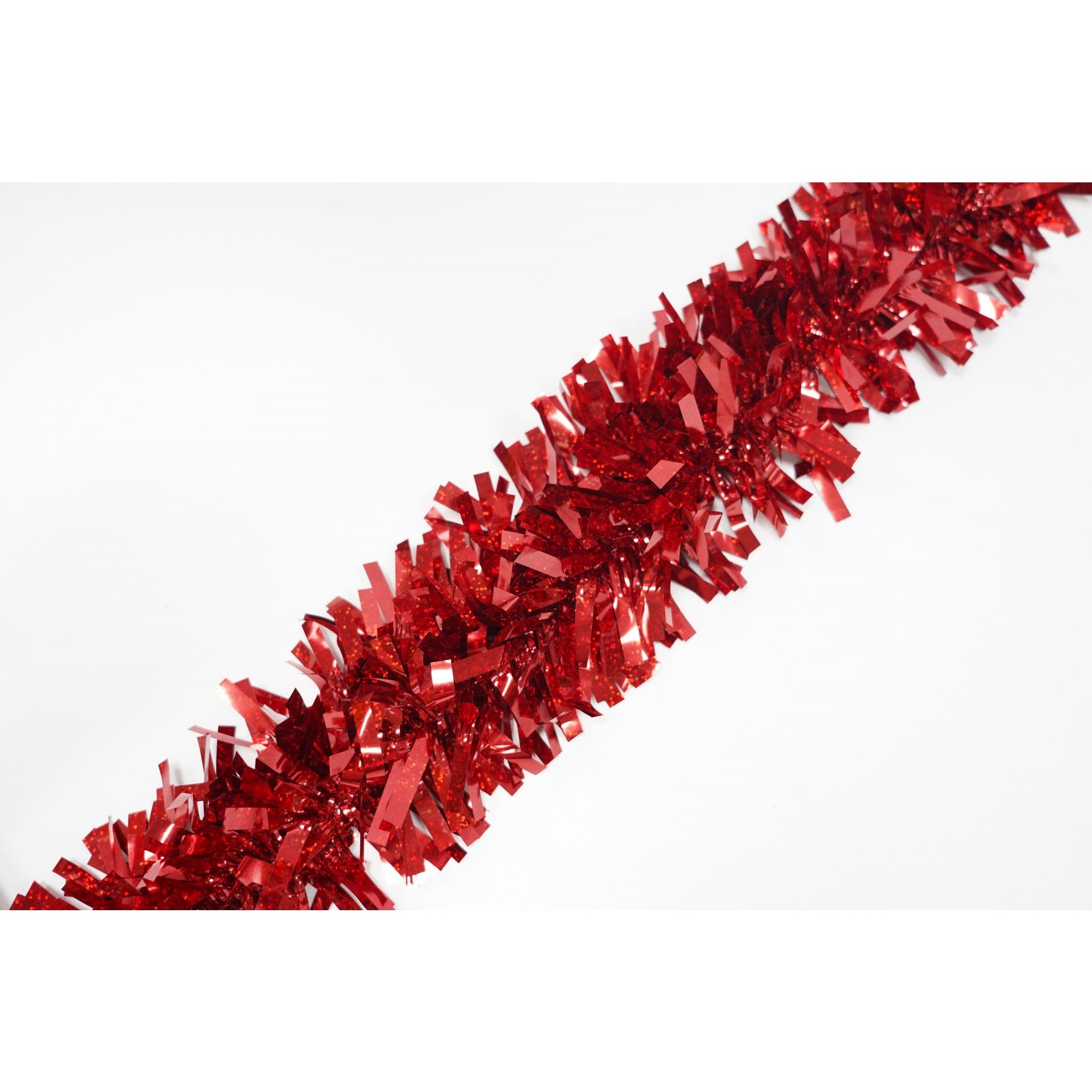 Beteala Craciun, roșu, marimea: 2 m x 9 cm material:folie PVC, interior/exterior