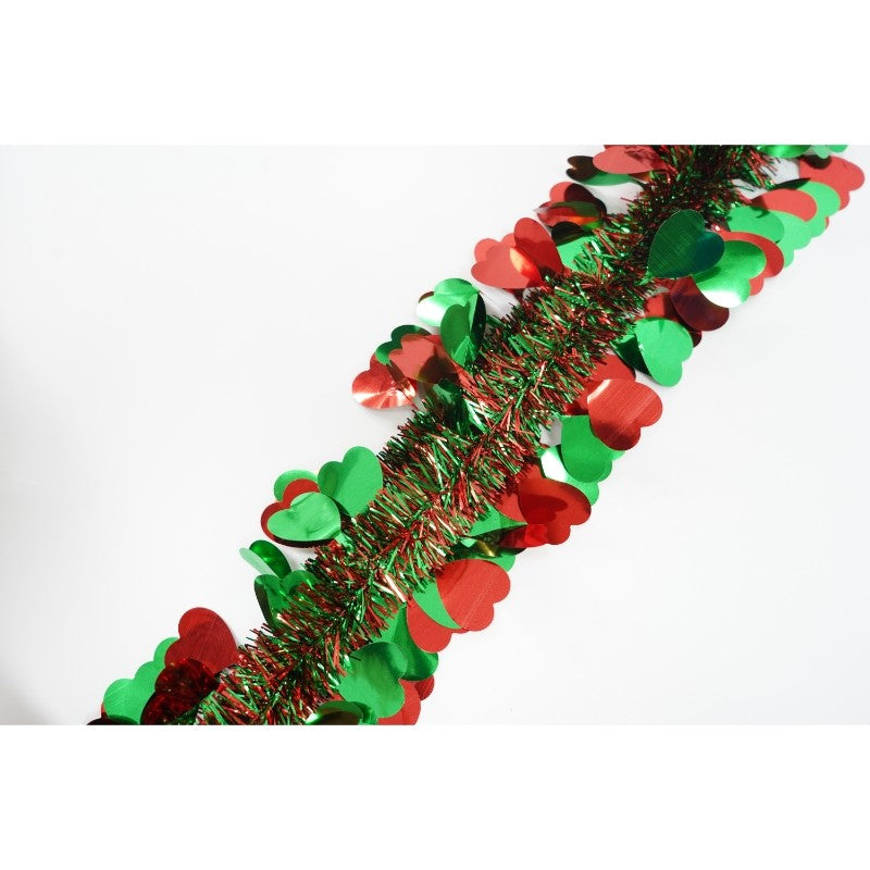 Beteala Craciun, verde, marimea: 2 m x 9 cm x 9 cm material:folie PVC, interior/exterio
