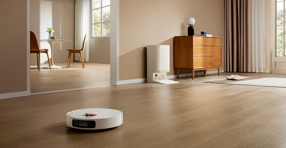 Robot de aspirare Xiaomi X20+ EU BHR8124EU, 6000Pa, colectare automata a prafului in 10 secunde, rezervor de apa 4 l, 75 W, alb "BHR8124EU "