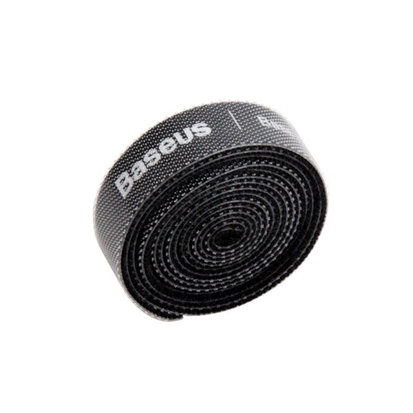 ORGANIZATOR cabluri tip Velcro Baseus Circle Velcro, 50cm, negru "ACMGT-A01" - 6953156280854